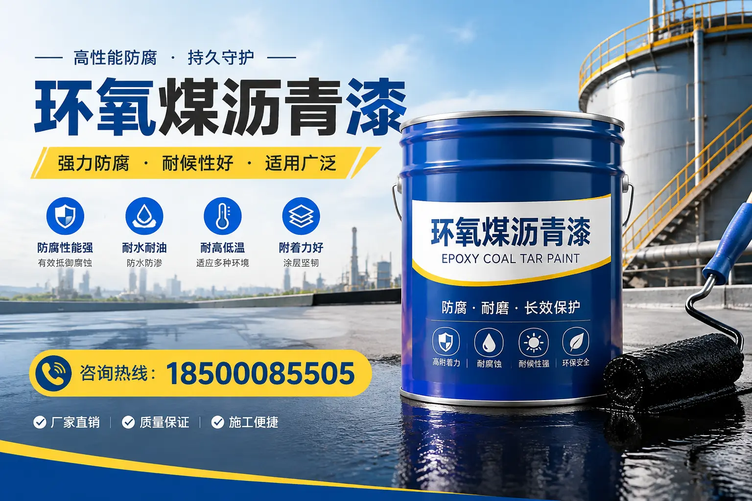 环氧煤沥青漆的储存与运输注意事项,杏花岭企业须知